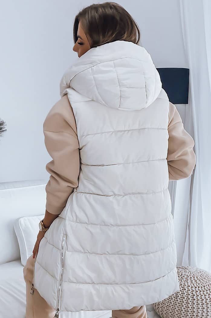 Ženski brezrokavnik NOELIA bela Dstreet TY3133