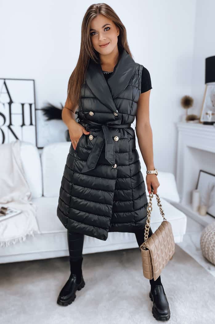 Ženska zimska jakna MADAME črna Dstreet TY3154