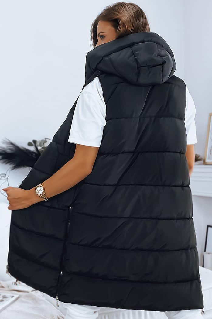 Ženski brezrokavnik MARIET črna Dstreet TY3157