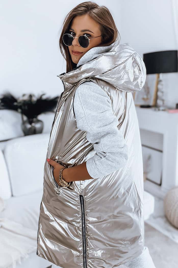 Ženski brezrokavnik MARIET črna Dstreet TY3161