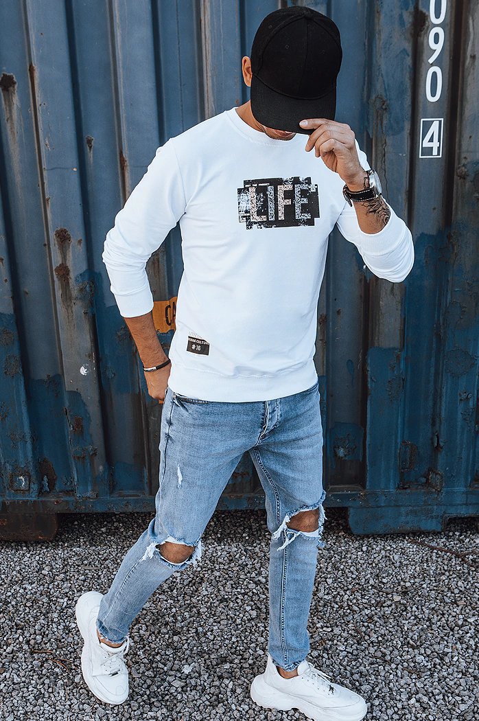 Moška jopa s potiskom Barva Bež DSTREET BX5362