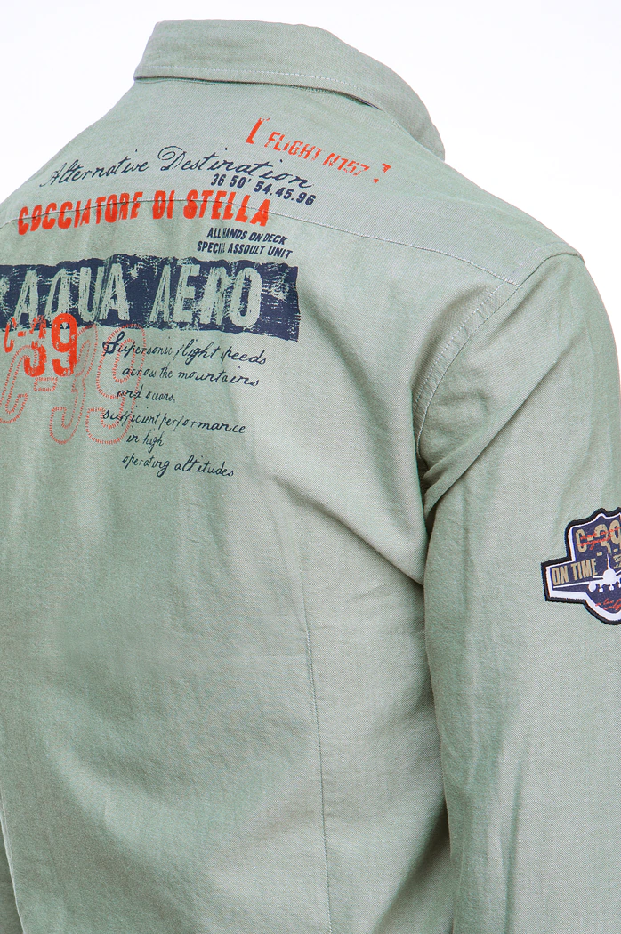 Moška srajca z dolgimi rokavi Barva Kovnica  DSTREET DX2291