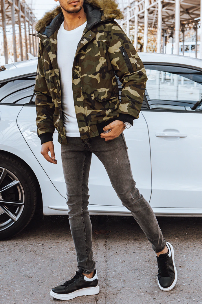 Dstreet moška zimska jakna moro TX4305