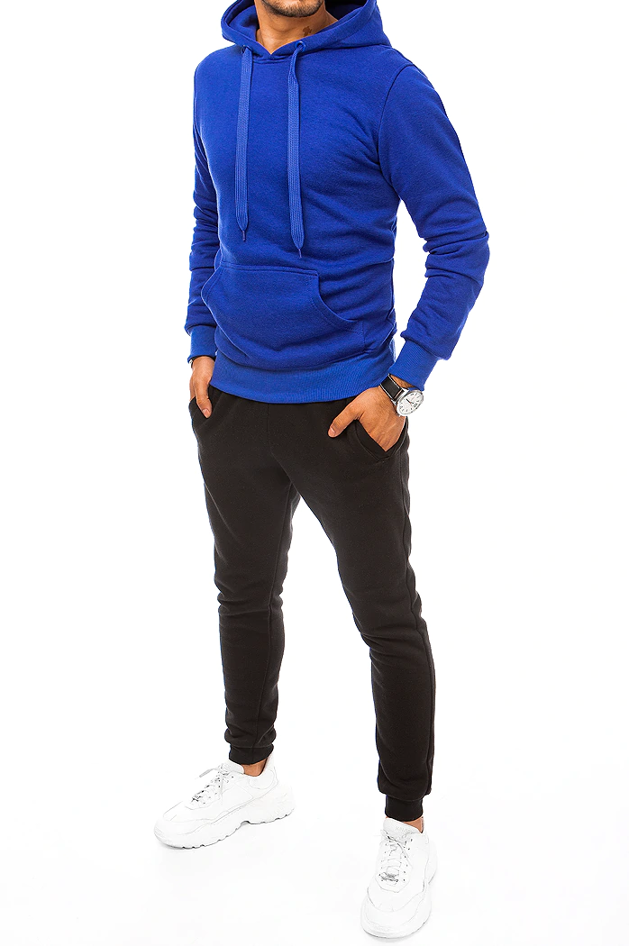 Moške komplet trenirke Barva Modra-Črna DSTREET AX0629