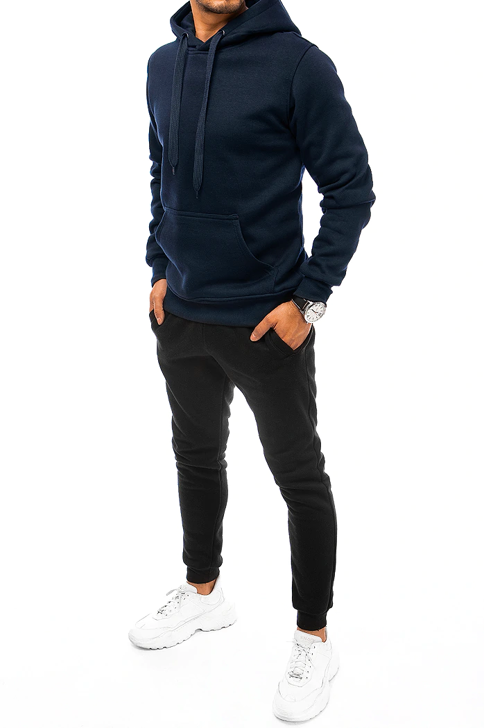 Moške komplet trenirke Barva Mornarica-Črna DSTREET AX0631