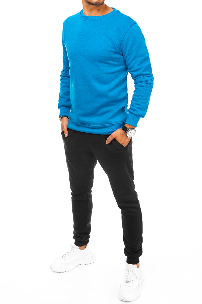 Moške komplet trenirke Barva Modra-Črna DSTREET AX0636