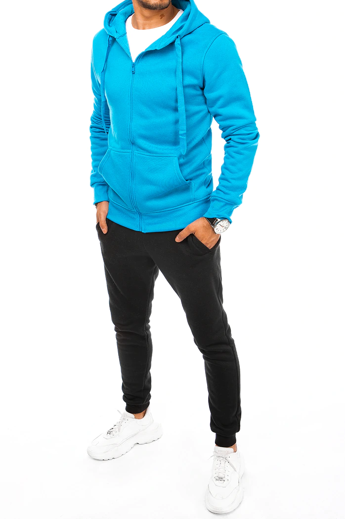 Moške komplet trenirke Barva Modra-Črna DSTREET AX0639