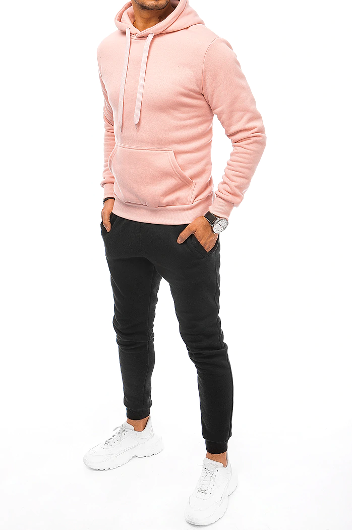 Moške komplet trenirke Barva Roza-Črna DSTREET AX0641