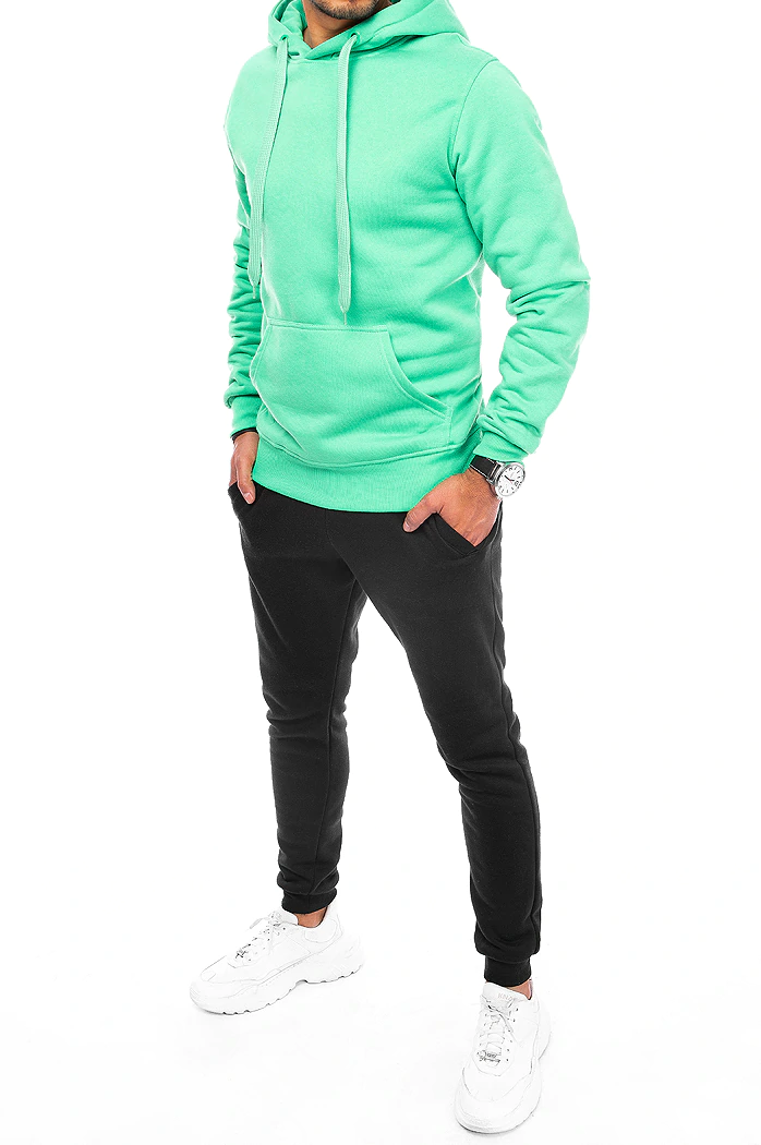 Moške komplet trenirke Barva Kovnica-Črna DSTREET AX0642