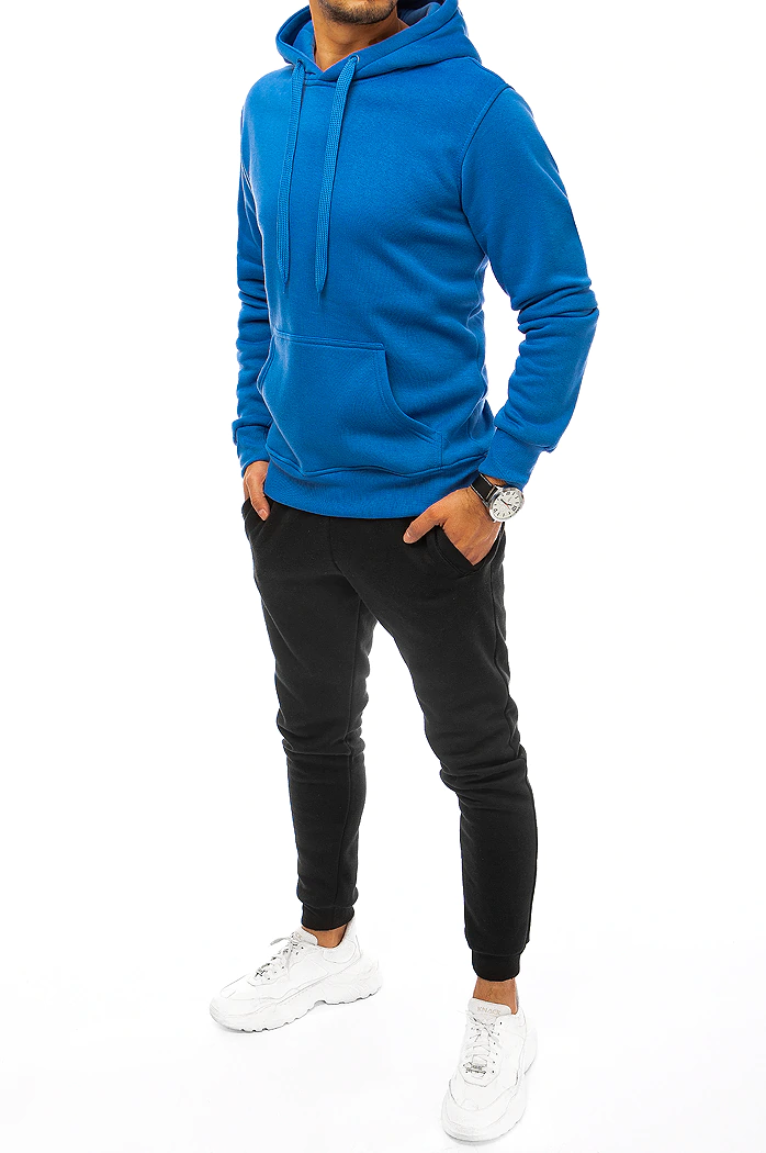 Moške komplet trenirke Barva Modra-Črna DSTREET AX0645