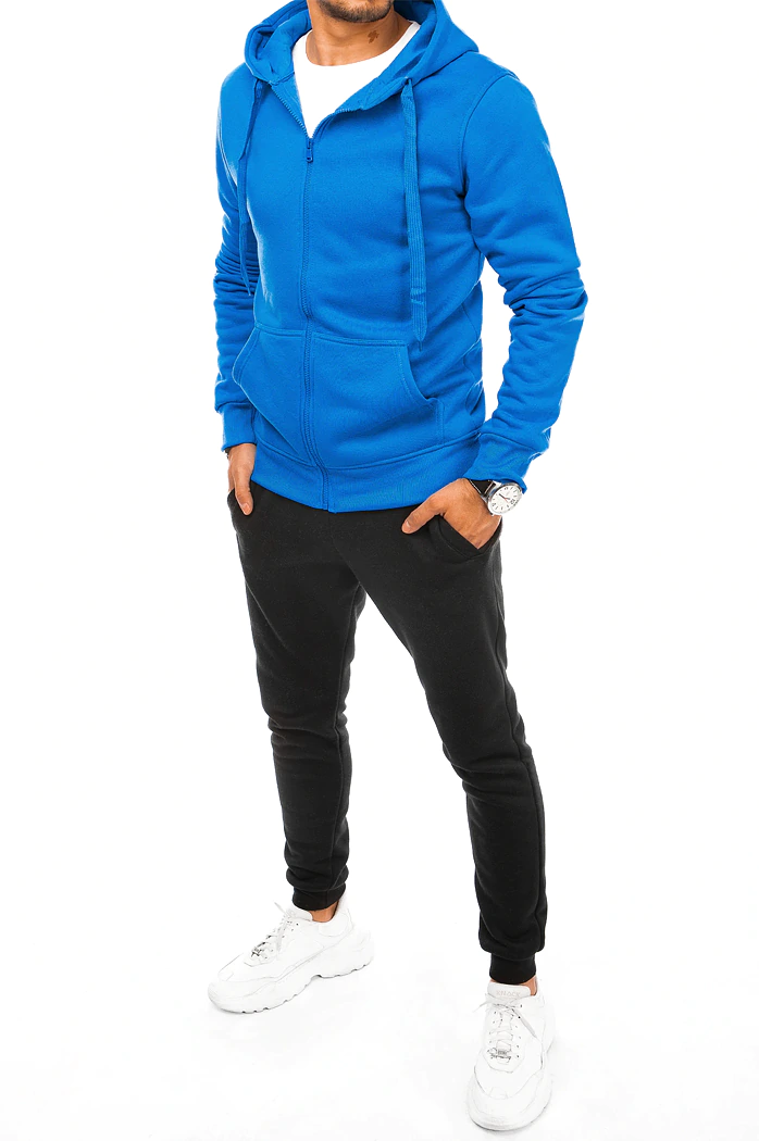 Moške komplet trenirke Barva Modra-Črna DSTREET AX0655