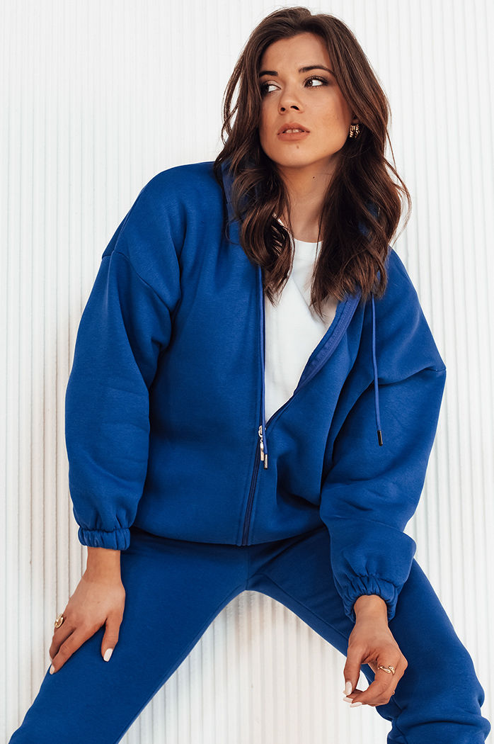 Ženski komplet trenirke AMILIA PREMIUM Barva Modra DSTREET AY0773