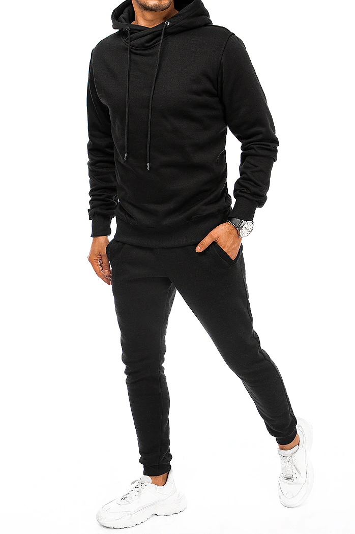 Moške komplet trenirke Barva Črna DSTREET AX0671