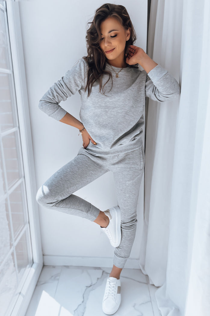 Ženska jopa brez kapuce FASHION II Barva siva DSTREET BY0152z