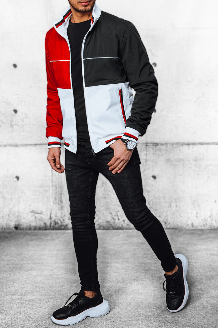 Moška prehodna jakna Barva Bela DSTREET TX4352