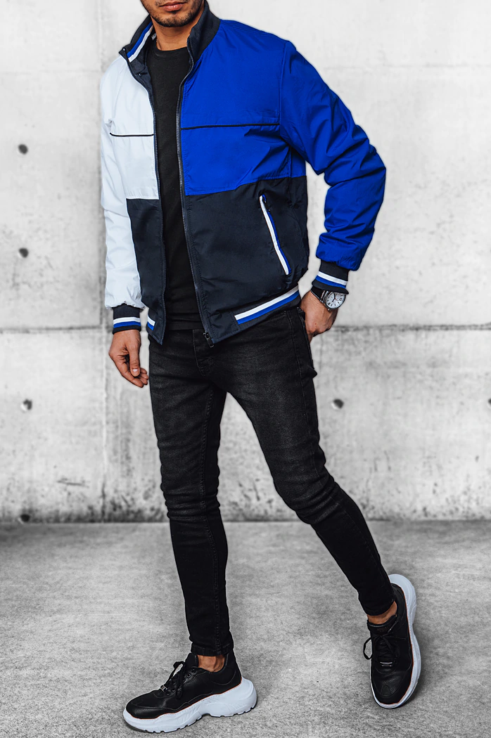 Moška prehodna jakna Barva Mornarica DSTREET TX4353