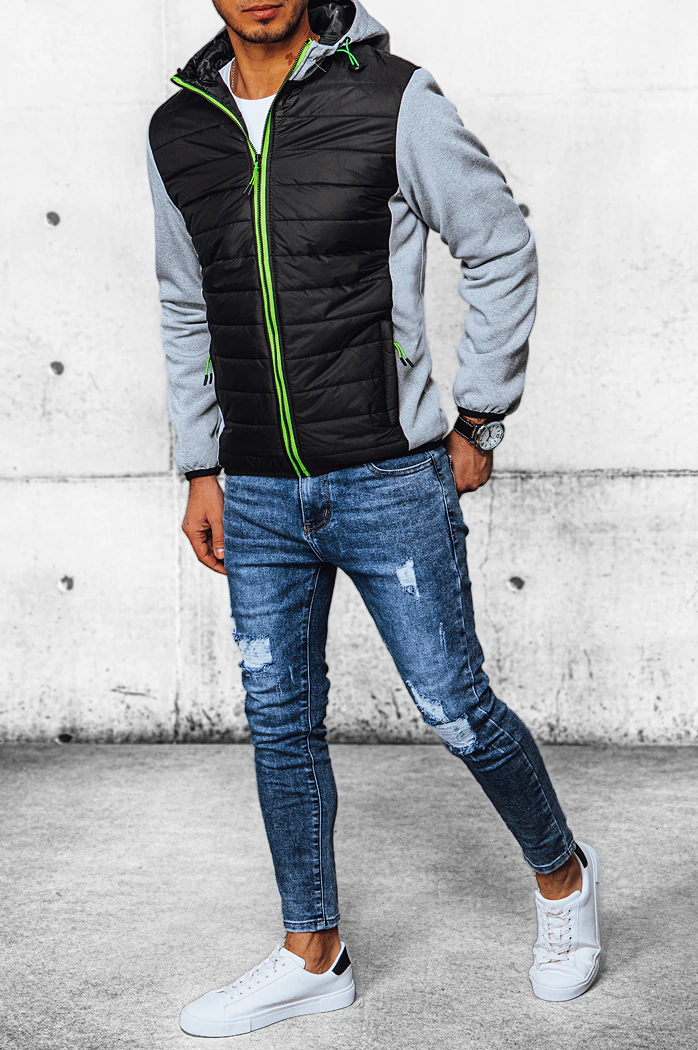 Moška prehodna jakna siva TX4402