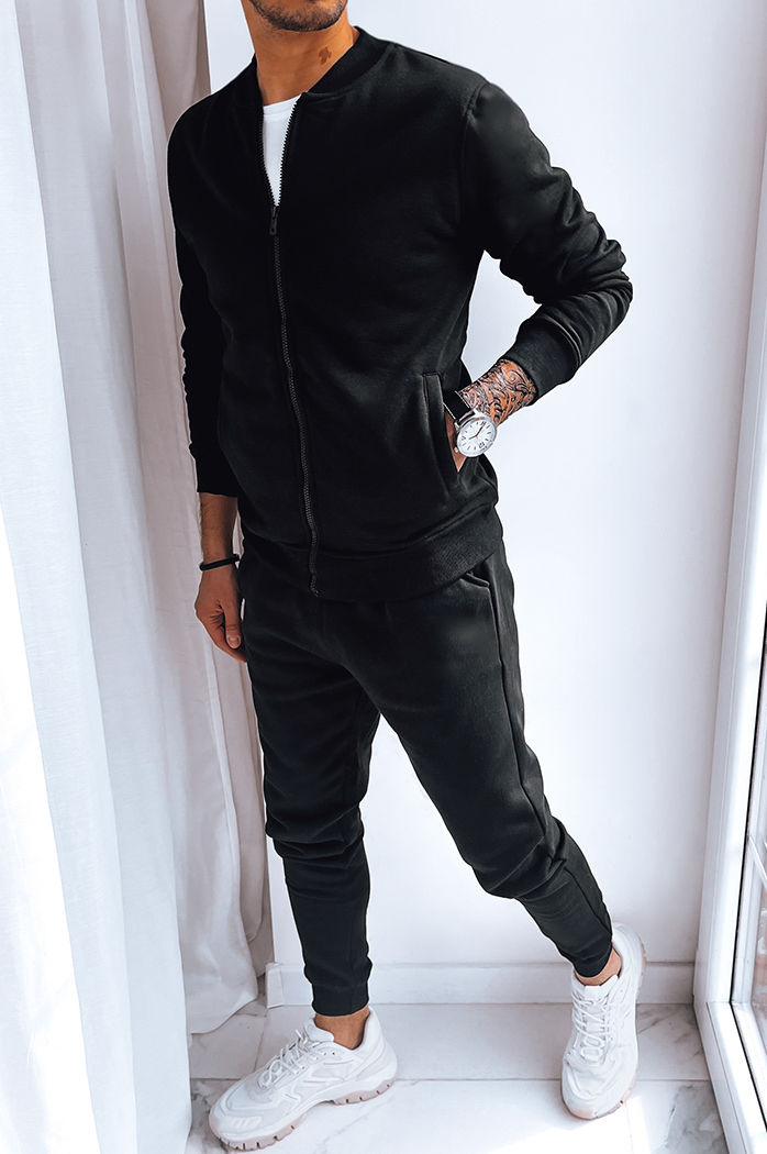 Moške komplet trenirke Barva Črna DSTREET AX0729