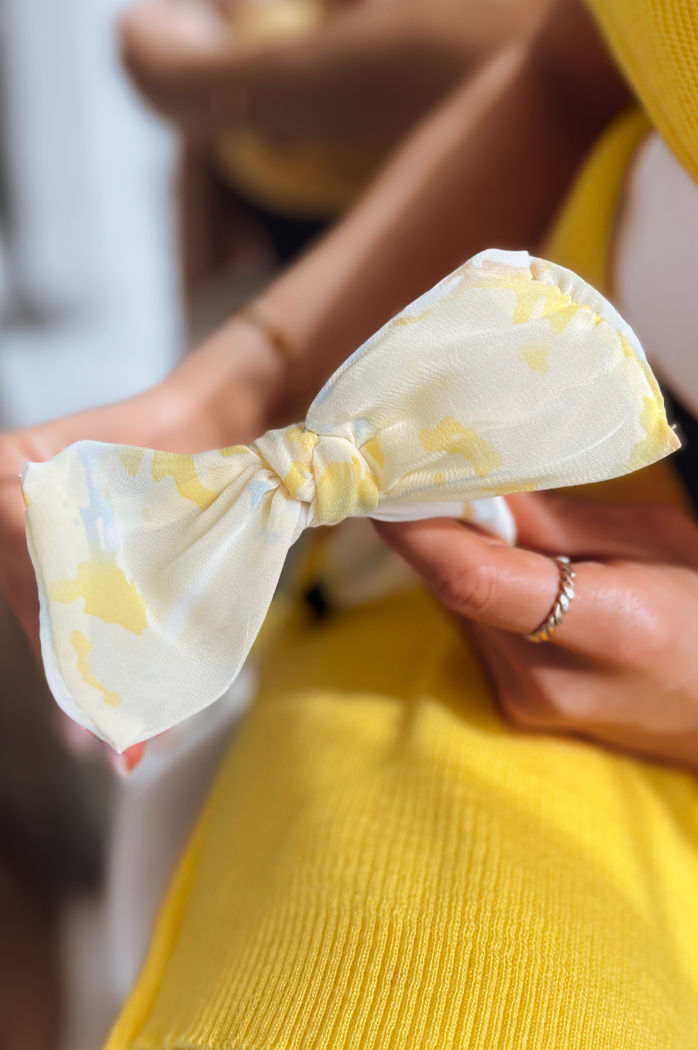 Ženski trak za lase ANDOYA Barva Rumena DSTREET HY0027