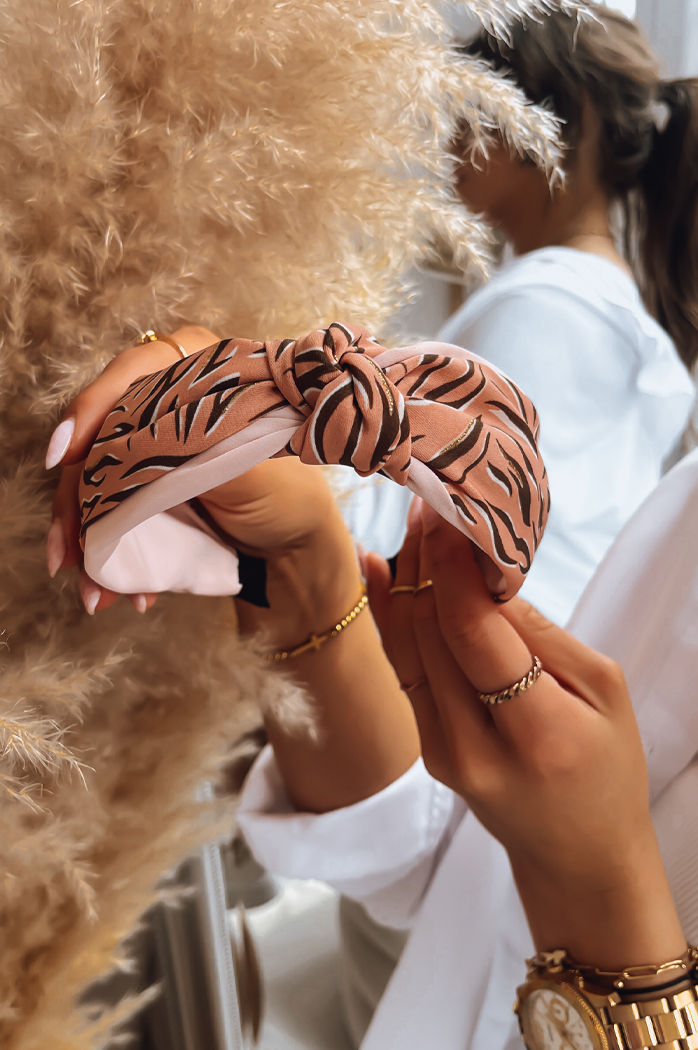 Ženski trak za lase WILD Barva Roza DSTREET HY0032