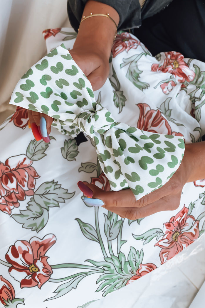 Ženski trak za lase ONTARIO Barva Zelena DSTREET HY0034