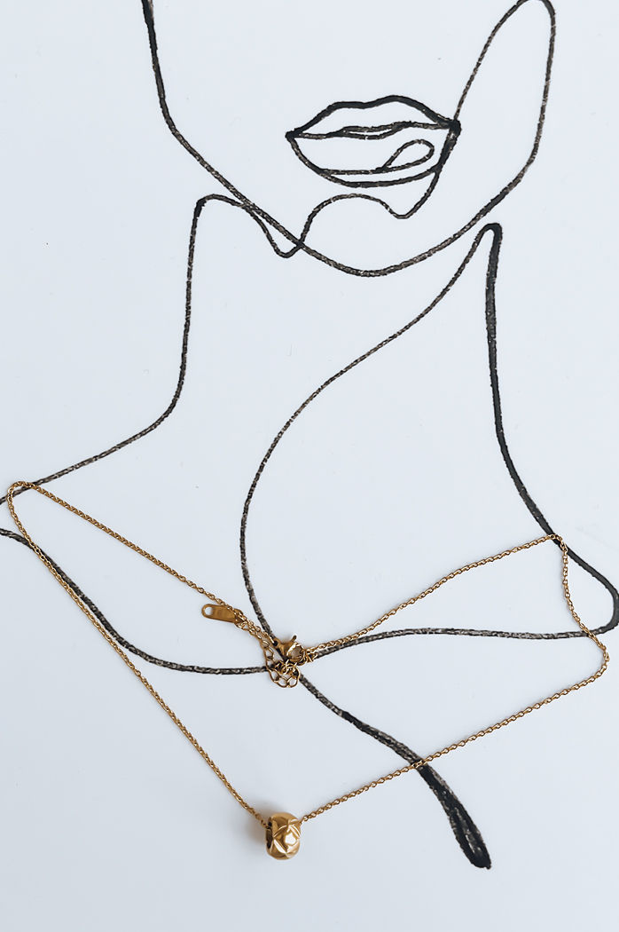 Ženska ogrlica WAIMANALO Barva zlati DSTREET IY0083