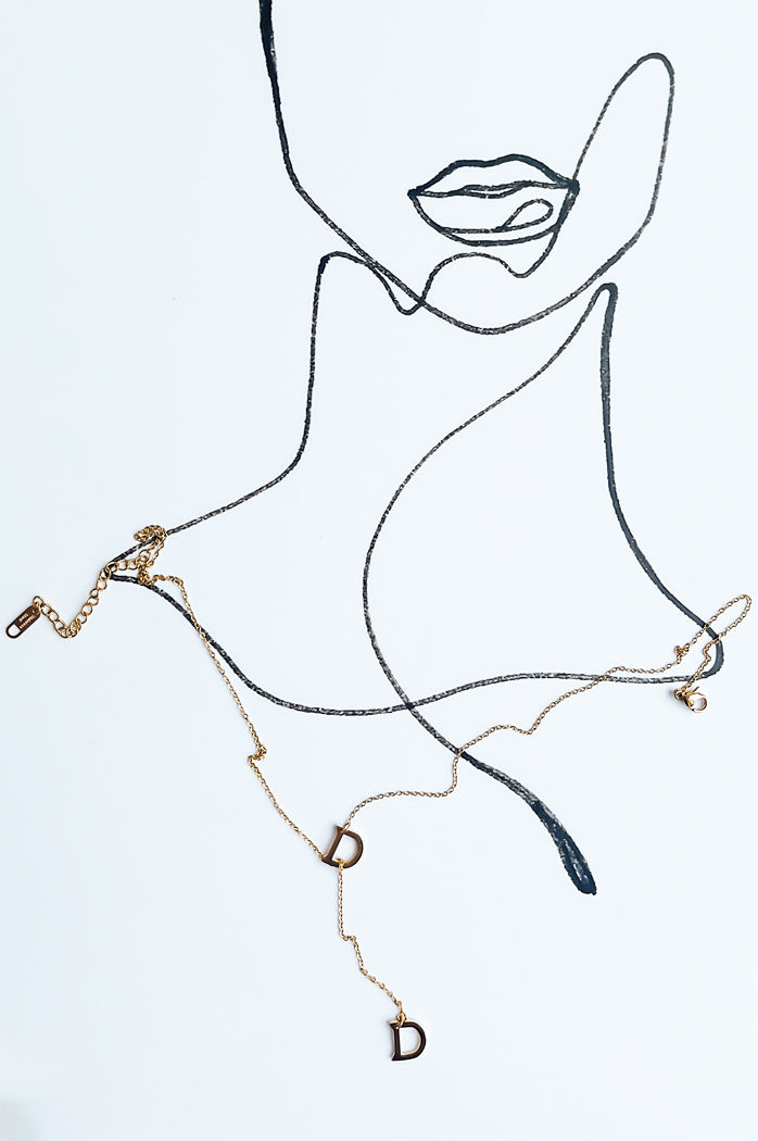 Ženska ogrlica DELICE Barva zlati DSTREET IY0084