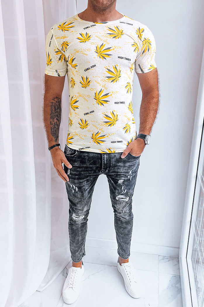 Moška majica bela Dstreet RX5277