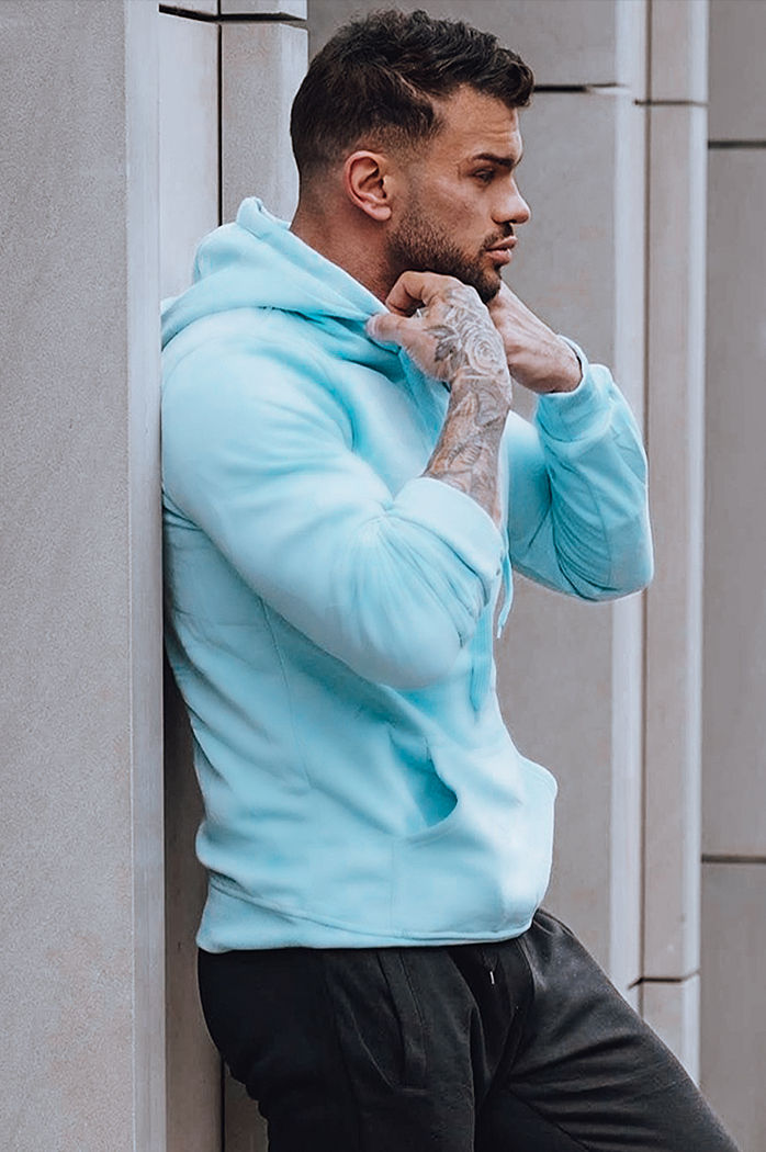 Moške komplet trenirke Barva Modra-Črna DSTREET AX0750