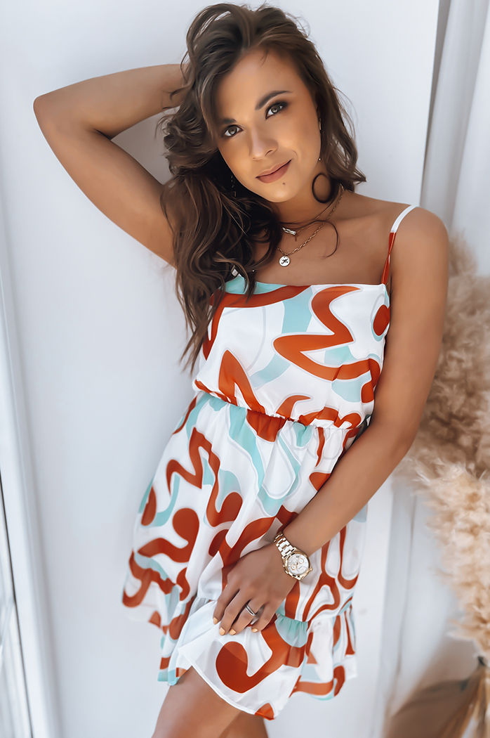Obleka mini HESSA Barva Roza DSTREET EY2303