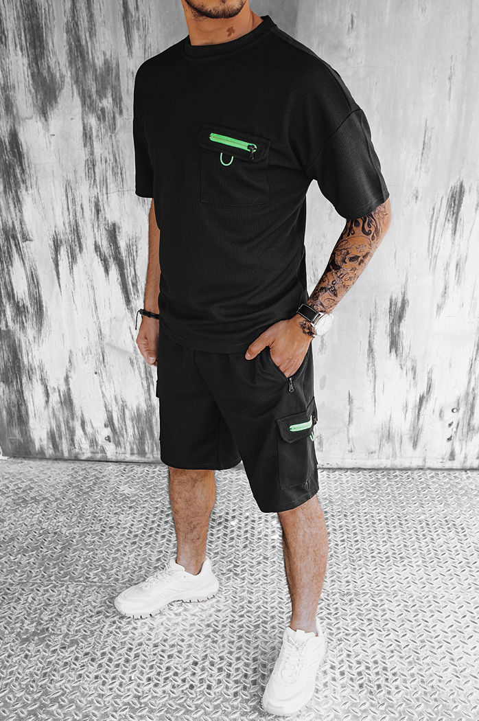 Moški komplet Barva Črna DSTREET AX0755