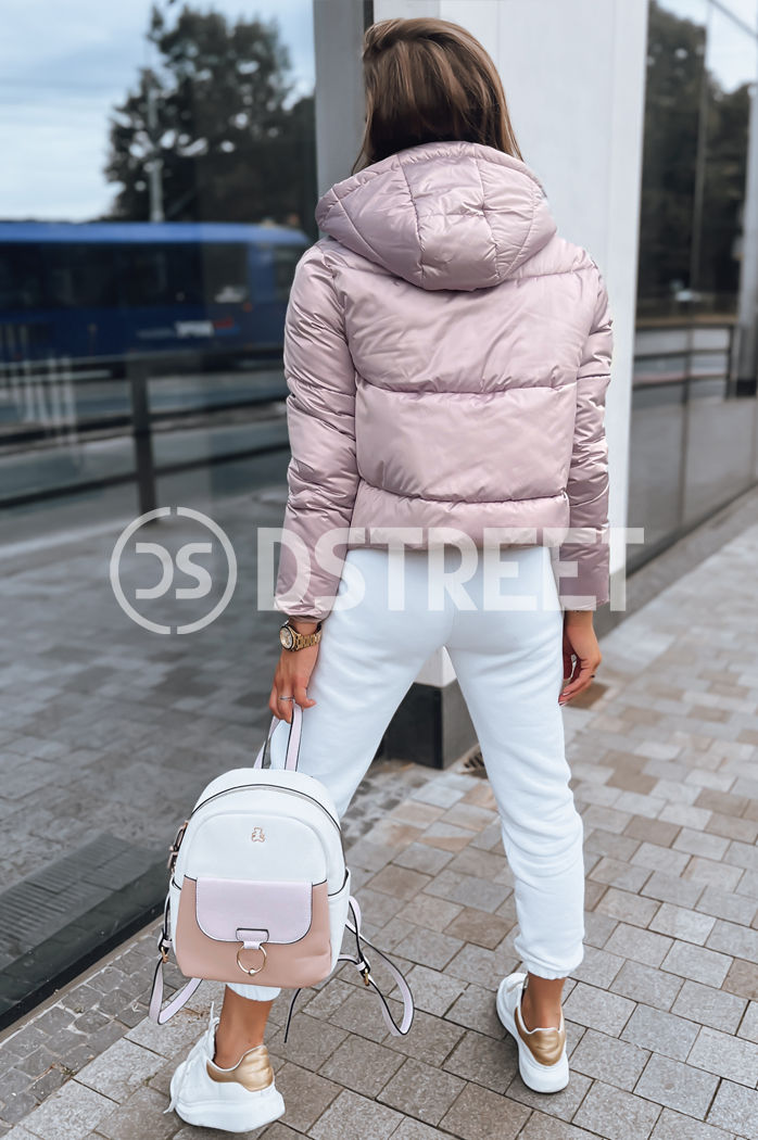 Ženska puhasta jakna LOLAROSE Barva Roza DSTREET TY3683