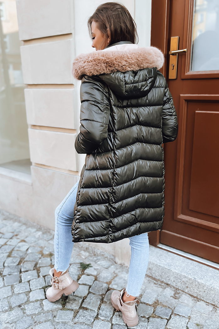 Ženski zimski plašč SOPHIA SNUGGLE Barva Zelena DSTREET TY3700