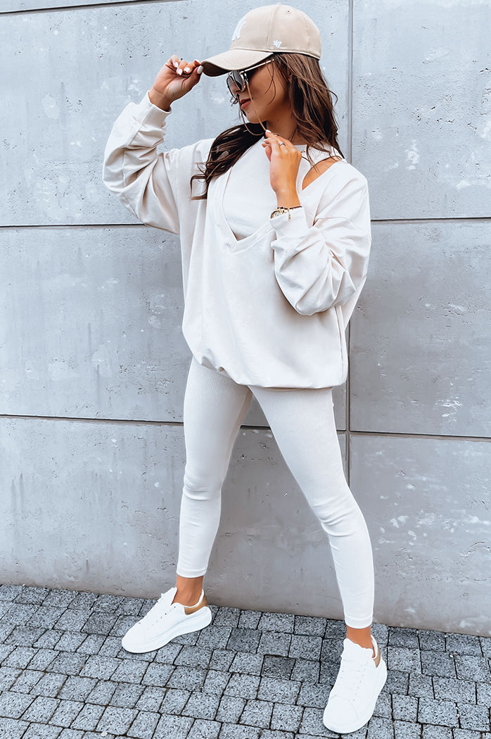 Ženski komplet 3 v 1 ASTRAL ATTIRE beige Dstreet AY0893