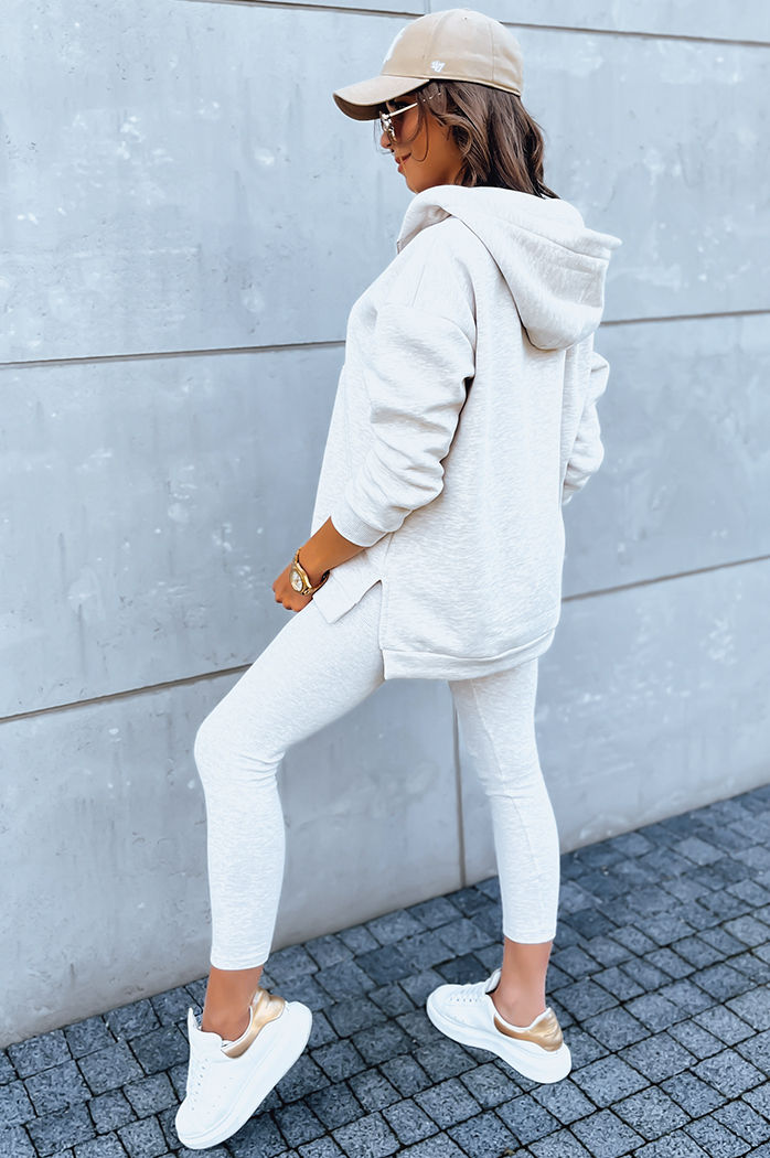 Ženski komplet trenirke MAY DAY Barva Bež DSTREET AY0912