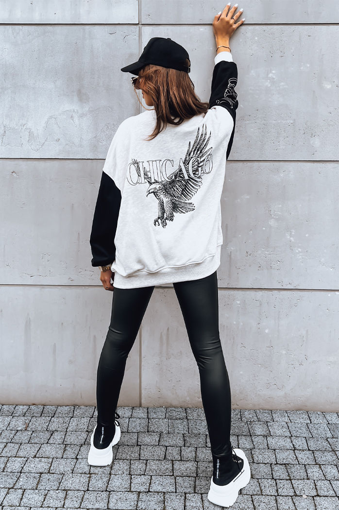 Ženska bomber jakna OLDSCHOOL CHICAGO Barva Svetlo bežova DSTREET BY1210