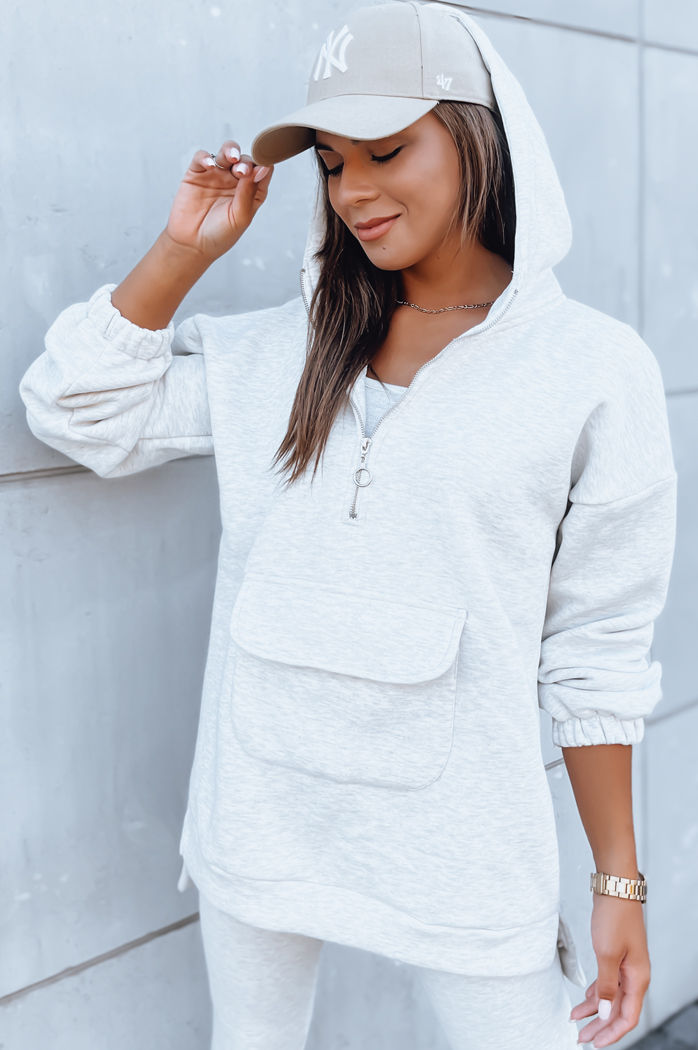 Ženski komplet trenirke MAYALAN  Barva Svetlosiva DSTREET AY0941