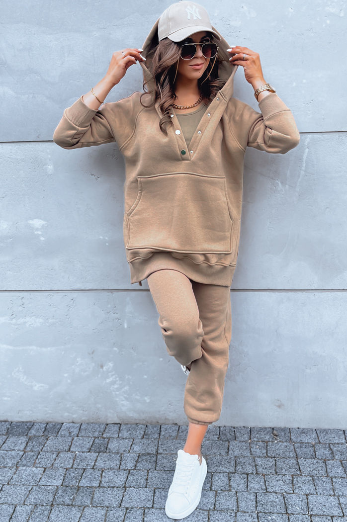 Ženski komplet INDESIT Barva kamela DSTREET AY0946