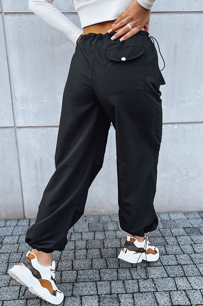 Ženske padalske hlače DENWER Barva Črna DSTREET UY1666