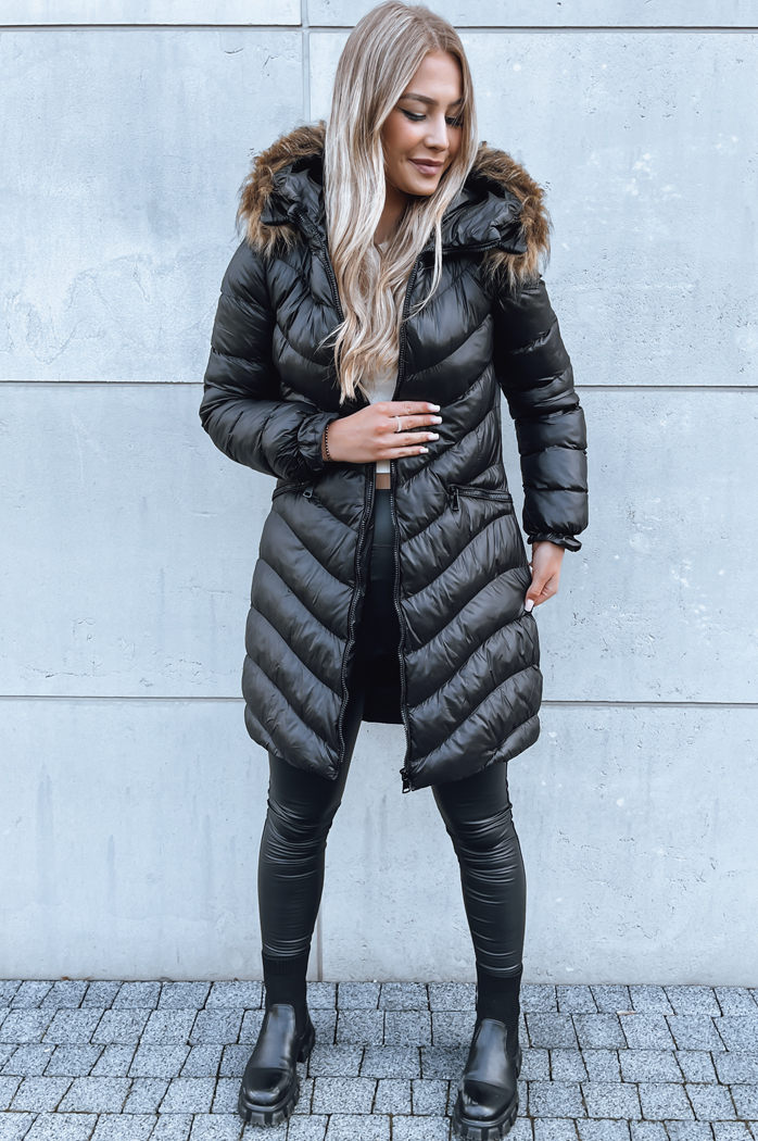 Ženska zimska jakna GLAMOUR FUSION Barva Črna DSTREET TY3890