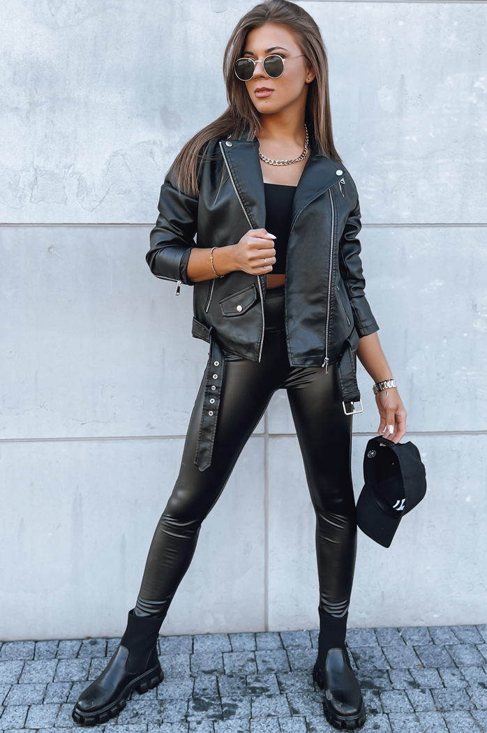 Ženske usnjene jakne VOGUE GLAM black Dstreet TY3898