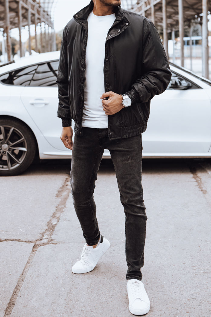 Moška prehodna jakna Barva Črna DSTREET TX4583