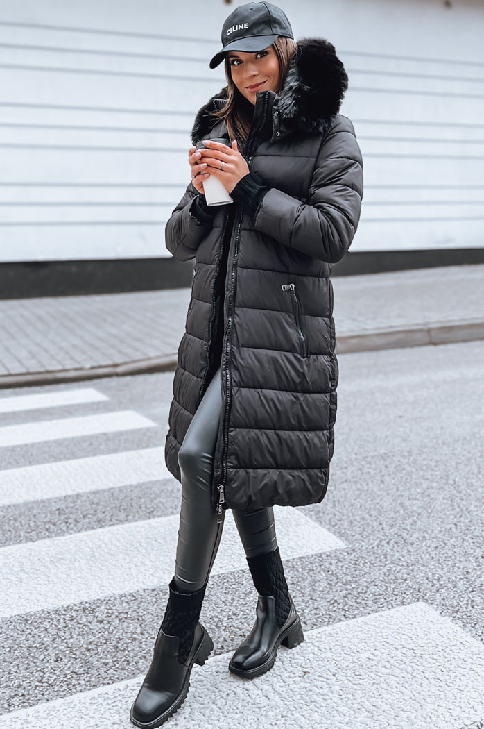 Ženska zimska jakna SNOWSCAPE Barva Črna DSTREET TY3971