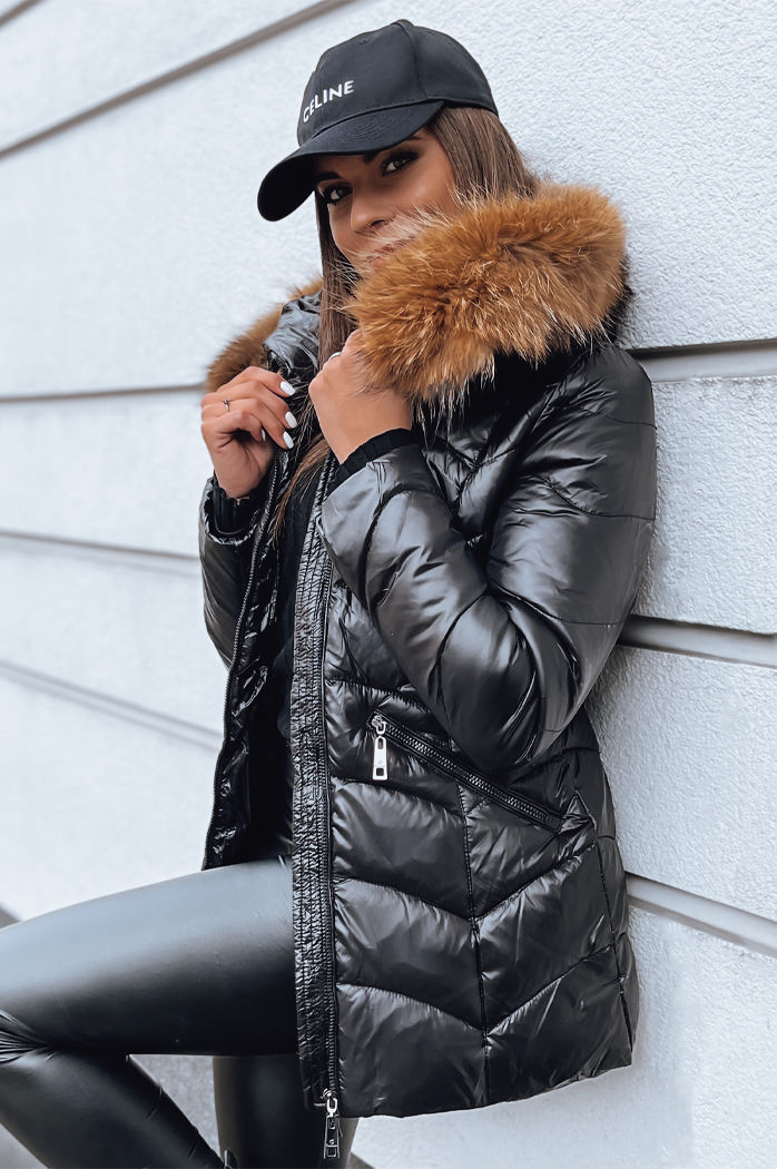 Ženska zimska jakna EMBRACE Barva Črna DSTREET TY3996