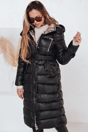 Ženski zimski plašč SPRUCE Barva Črna DSTREET TY4001