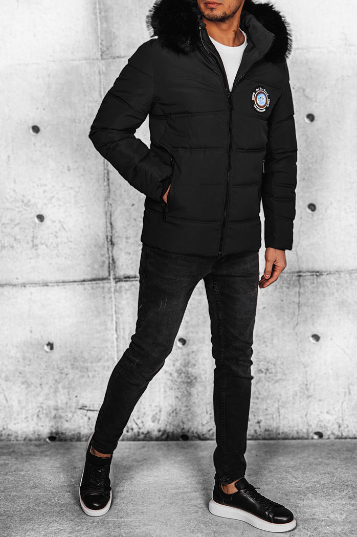 Moška zimska jakna Barva Črna DSTREET TX4644