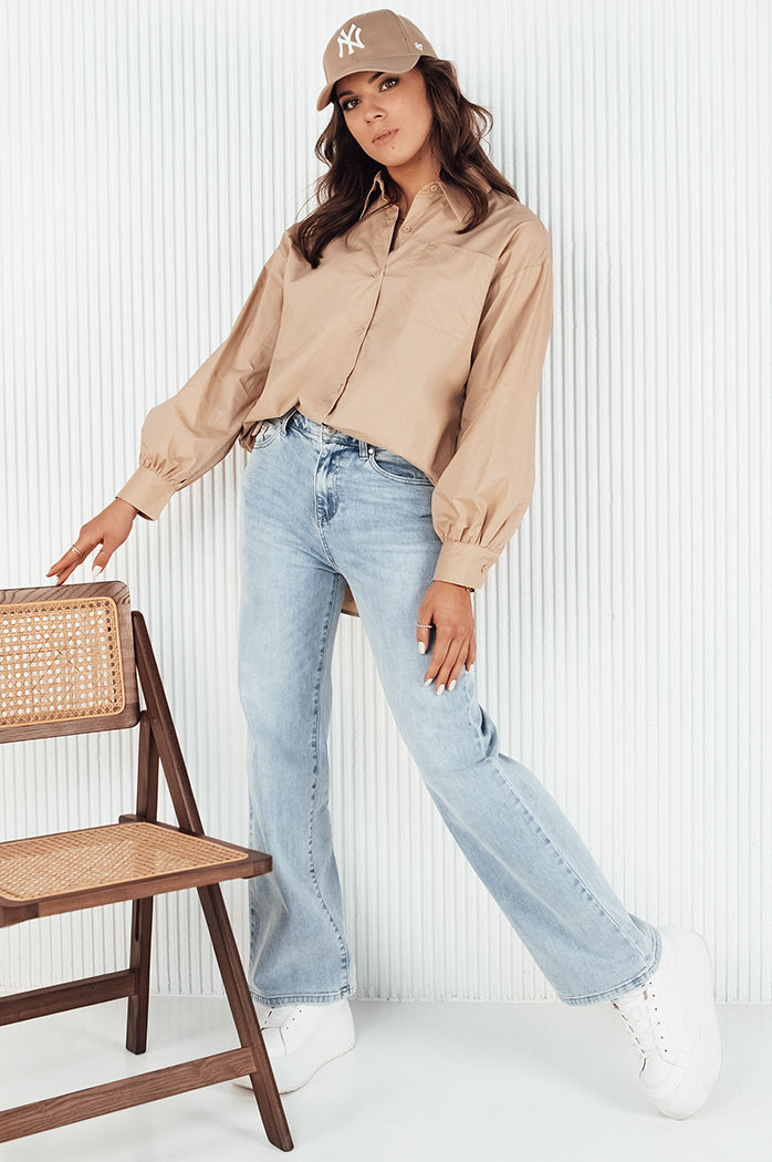 Ženska majica KLARA camel Dstreet DY0371