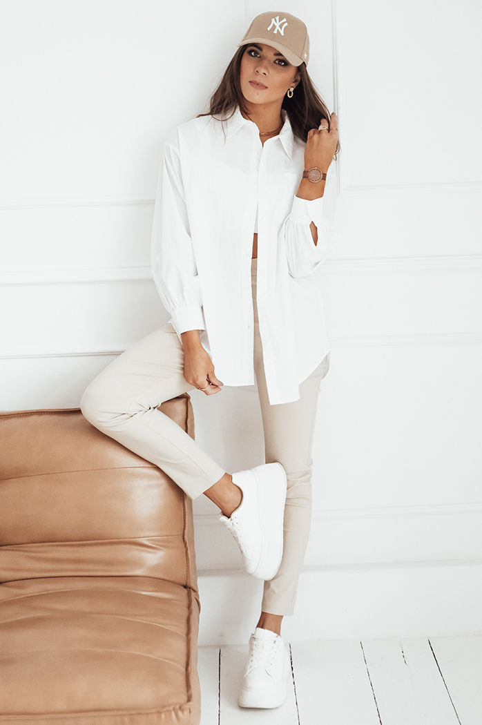 Ženska majica KLARA white Dstreet DY0381