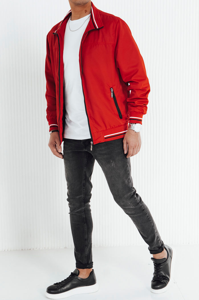 Moška prehodna jakna Barva rdeča DSTREET TX4676