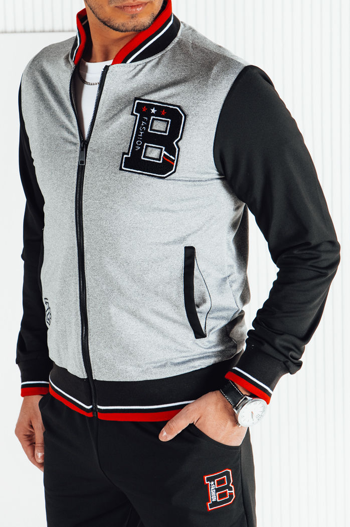 Moške komplet trenirke Barva siva DSTREET AX0767